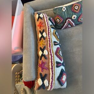 Two Decorative Pillows - Anthropologie